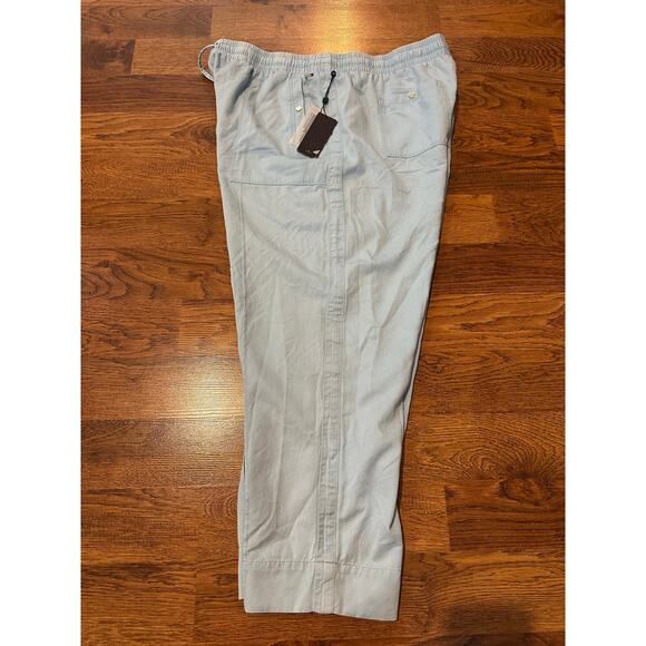Tommy Hilfiger Women's High Rise Daytime Cropped Pants Blue Size XL NWT - Picture 3 of 10